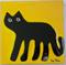 Art: Segizmundo the Good Luck Black Cat  by Artist sara molano