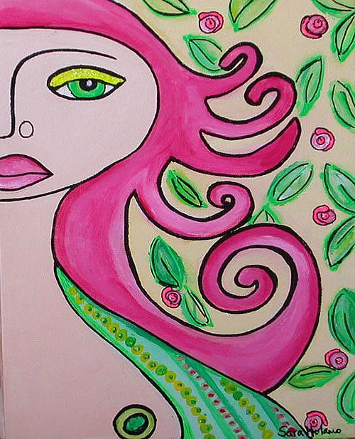 Art: L' Petit Amie  by Artist sara molano