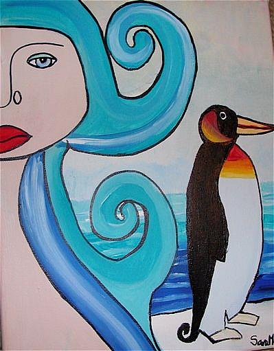 Art: Global Warming by Artist sara molano