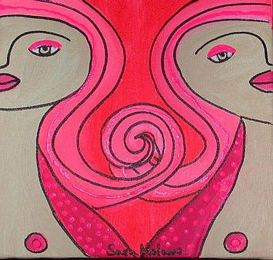 Art: Gemini by Artist sara molano