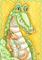 Art: LITTLE GATOR by Artist Susan Brack