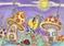 Art: Lady Bug Village at Night - SOLD by Artist Kim Loberg