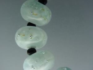 Detail Image for art BG Morrow LAMPWORK Handmade ART Glass 9 Beads D386 SRA