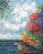 Art: River View  (sold) by Artist Ulrike 'Ricky' Martin