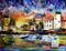 Art: Early in the Village by Artist Laurie Justus Pace