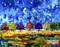 Art: Field of Moonlight by Artist Laurie Justus Pace