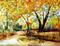 Art: A Walk in the Park by Artist Laurie Justus Pace