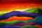 Art: Hills 1 by Artist Laurie Justus Pace