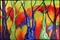 Art: Forest in the Fall by Artist Laurie Justus Pace