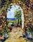 Art: Through the Archway by Artist Laurie Justus Pace