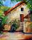 Art: The House on the Corner by Artist Laurie Justus Pace