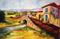 Art: Edge of Town  by Artist Laurie Justus Pace