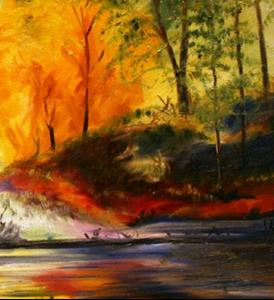 Detail Image for art Morning Autumn Blaze