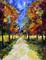 Art: Moonlight Path by Artist Laurie Justus Pace