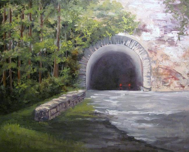 Art: Tunnel to Where? by Artist Barbara Haviland