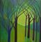 Art: Woodland Nave by Artist Elizabeth Fiedel
