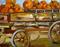 Art: Pumpkin Wagon- SOLD by Artist Delilah Smith