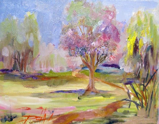 Art: Spring in the Park by Artist Delilah Smith