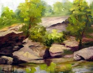 Detail Image for art McKinney Falls Plein Air No 1