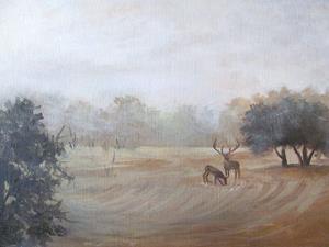 Detail Image for art Misty Morning At Case Ranch #2 Detail Image for art Misty Morning At Case Ranch #2