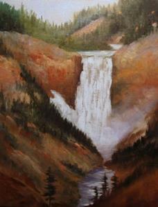 Detail Image for art Lower Falls Yellowstone