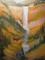 Art: Lower Falls YellowStone and MOOSE by Artist Barbara Haviland