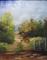 Art: Country Road with Deer by Artist Barbara Haviland