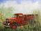 Art: Montana Truck by Artist Barbara Haviland