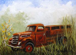 Detail Image for art Montana Truck Detail Image for art Montana Truck