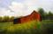 Art: Tennessee Red Barn by Artist Barbara Haviland