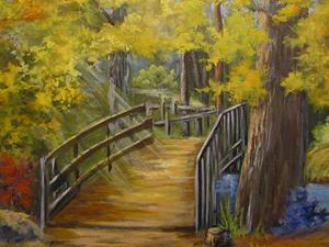 Detail Image for art Down the Yellow Path sold Detail Image for art Down the Yellow Path sold
