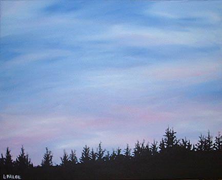 Art: Oregon Twilight by Artist Lindi Levison