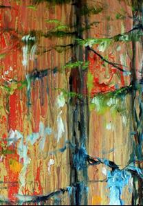 Detail Image for art CYPRESS WOODLANDS in FALL