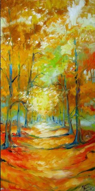 Art: HEARTS PATH ~ TREE OF LIFE SERIES by Artist Marcia Baldwin