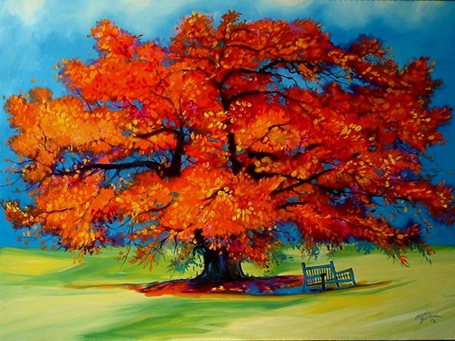 THE SITTIN TREE - by Marcia Baldwin from Landscapes