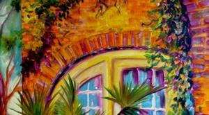 Detail Image for art NEW ORLEANS COURTYARD
