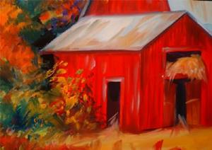Detail Image for art AUTUMN BARN