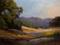 Art: Golden Oak Hillside - California oak landscape oil painting SOLD by Artist Karen Winters