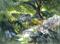 Art: Casita Del Arroyo Garden - SOLD by Artist Karen Winters