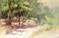 Art: Cobb Estate Morning, Pasadena watercolor painting by Artist Karen Winters