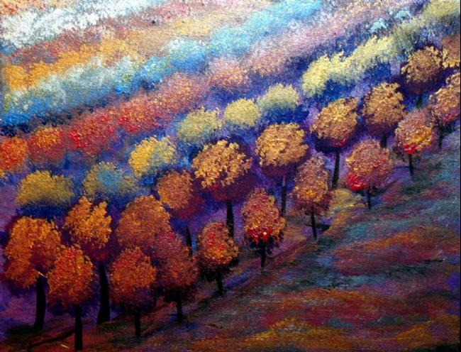 Art: MAGIC TREES by Artist LUIZA VIZOLI