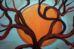 Detail Image for art ORANGE COPPER SUNSET