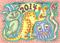 Art: HAVE A MONSTER NEW YEAR by Artist Susan Brack