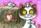 Art: ADOPT A CAT by Artist Susan Brack