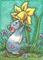 Art: DAFFODIL DRUNK by Artist Susan Brack