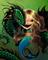 Art: My Mermaid, My Sea Dragon by Artist Nico Niemi