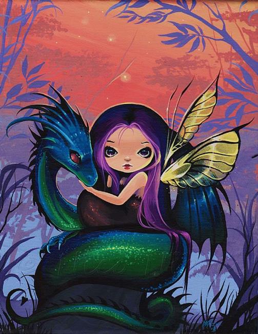 Art: My Misty Magic Friend by Artist Nico Niemi