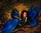 Art: ABlueWingedPair.jpg by Artist Nico Niemi
