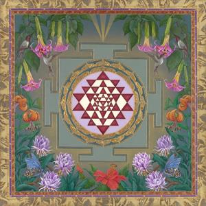 Detail Image for art Lalita's Garden Wall Hanging or Square