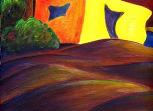 Detail Image for art Evening Rio Grande